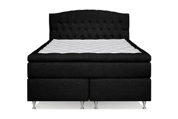 Belda Kontinentalsäng 160x200Fast/Medium - Svart - Möbler - Säng - Kontinentalsäng