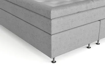Belda Sängpaket 120x200 Fast - Ljusgrå - Möbler - Säng - Komplett sängpaket