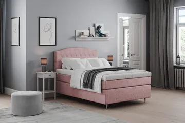 Belda Sängpaket 120x200 Medium - Rosa - Möbler - Säng - Komplett sängpaket