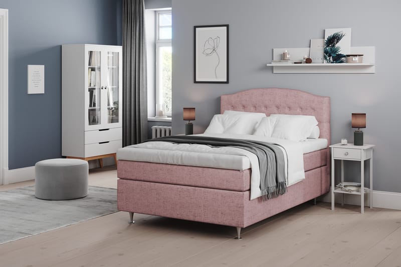 Belda Sängpaket 120x200 Medium - Rosa - Möbler - Säng - Komplett sängpaket