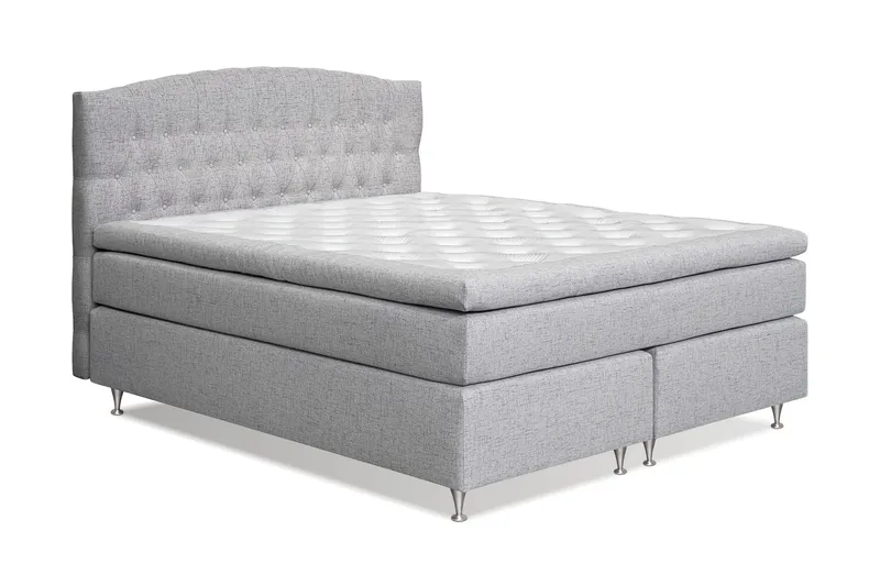 Belda Sängpaket 160x200 Fast - Ljusgrå - Möbler - Säng - Komplett sängpaket