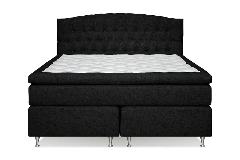 Belda Sängpaket 180x200 Fast/Medium, Svart
