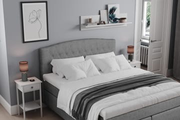 Belda Sängpaket 180x200 Medium - Grå - Möbler - Säng - Komplett sängpaket