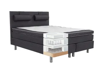 Belinda Sängpaket 160x200 Ancona - Ancona Grå - Möbler - Säng - Komplett sängpaket