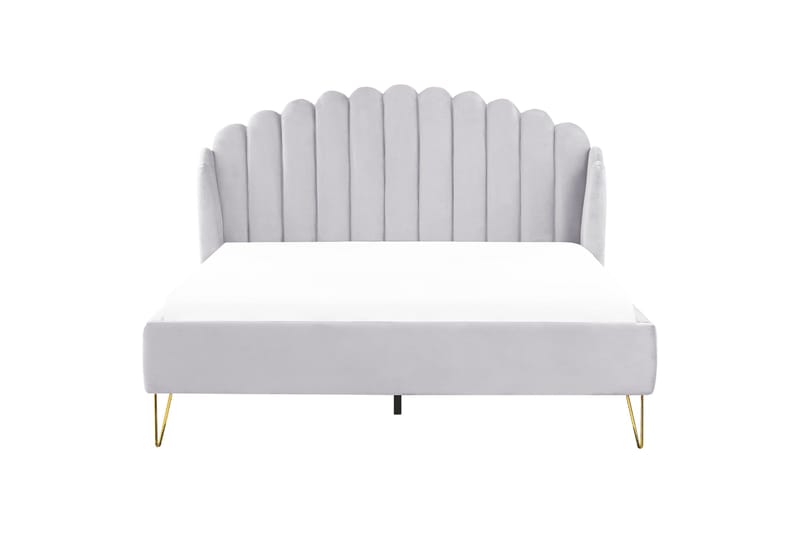 Benicio Sängram 180x200 cm - Grå/Guld - Möbler - Säng - Sängram & sängstomme