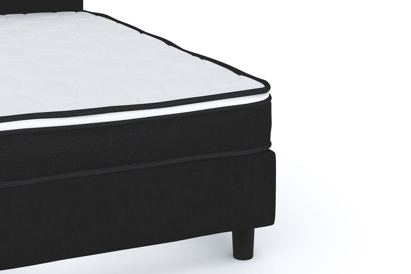 Billingen Komplett Sängpaket 120x200 cm - Svart - Möbler - Säng - Kontinentalsäng