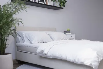 Billingen Komplett Sängpaket 140x200 cm - Beige - Möbler - Säng - Komplett sängpaket