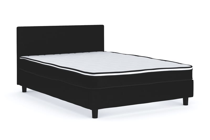 Billingen Komplett Sängpaket 140x200 cm - Svart - Möbler - Säng - Komplett sängpaket