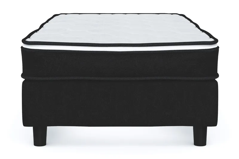 Billingen Kontinentalsäng 90x200 cm - Svart - Möbler - Säng - Kontinentalsäng