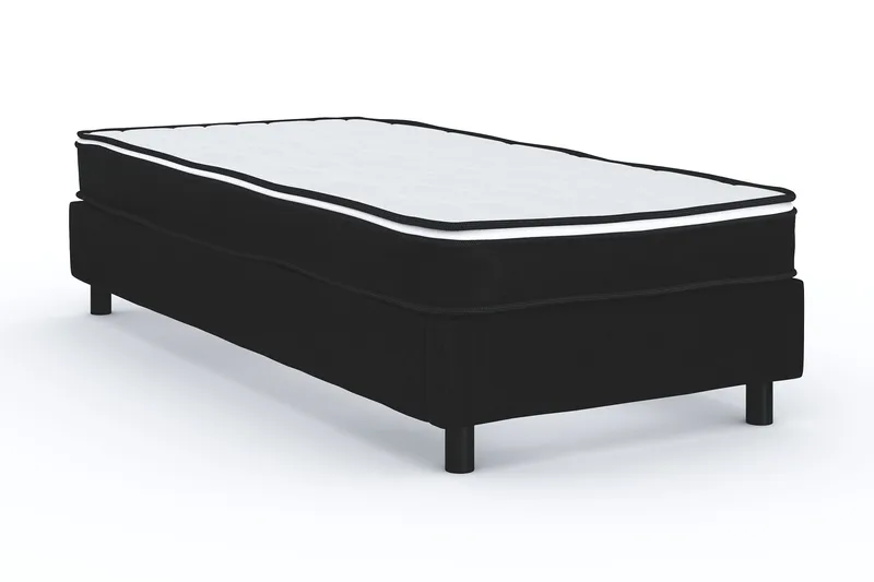 Billingen Kontinentalsäng 90x200 cm - Svart - Möbler - Säng - Kontinentalsäng