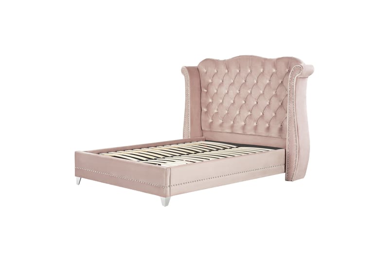 Bode Sängram 160x200 cm, Rosa