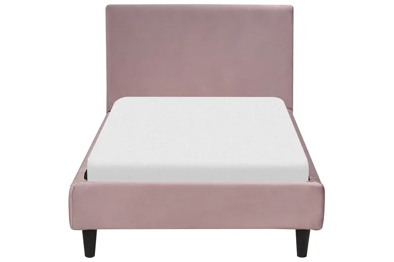 Bossom S ängram 90x200 cm - Rosa/Mörkt trä - Möbler - Säng - Sängram & sängstomme