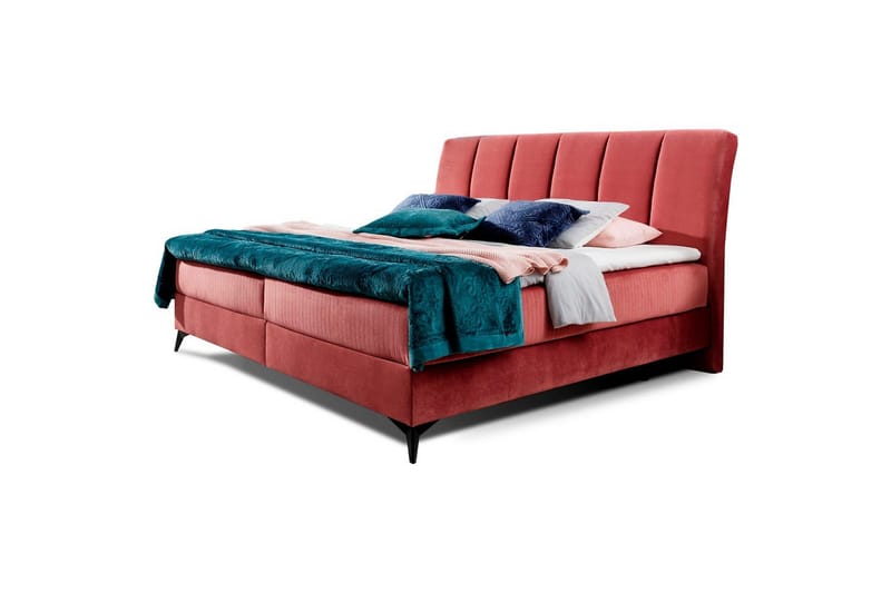 Boxfjäder Eltap Aderito - 140x200 cm, Kronos 29, Kronos 29 a0Pasy 2, Rosa - Möbler - Säng - Kontinentalsäng