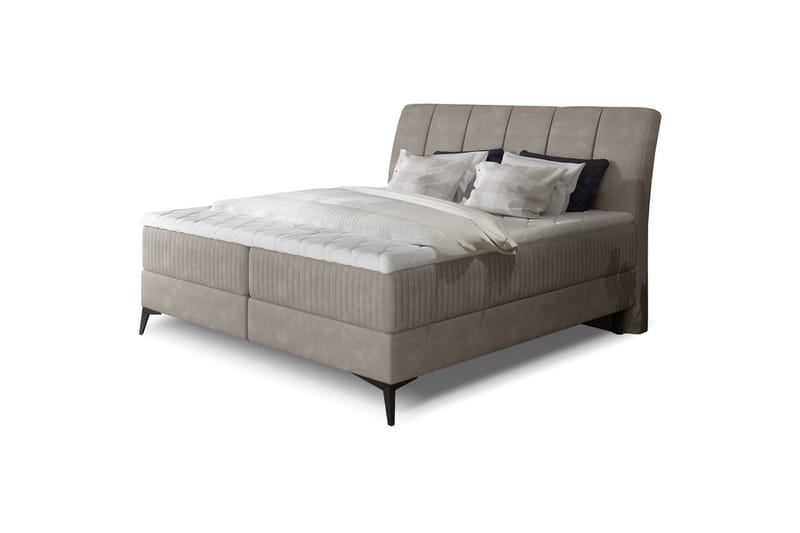 Boxfjäder Eltap Aderito - 140x200 cm, Paros 02, Paros 02 Pasy 2, Beige - Möbler - Säng - Kontinentalsäng