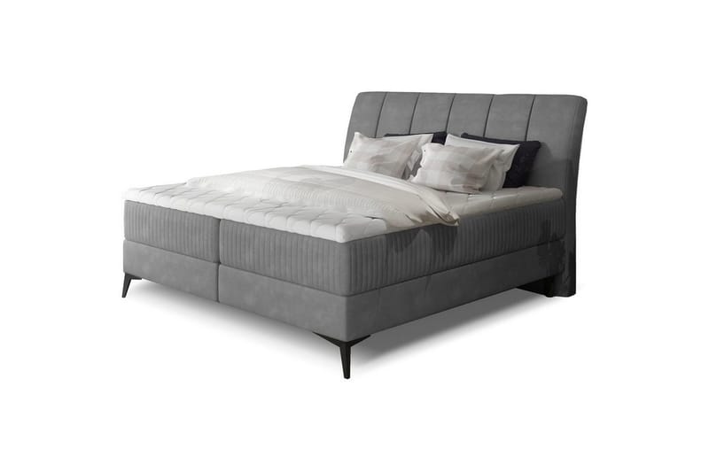 Boxfjäder Eltap Aderito - 140x200 cm, Paros 05, Paros 05 Pasy 2, Ljusgrå - Möbler - Säng - Kontinentalsäng