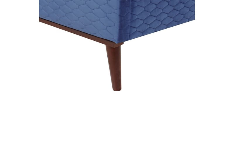 Braydon Sängram 180x200 cm - Blå/Mörkt tr ä - Möbler - Säng - Sängram & sängstomme