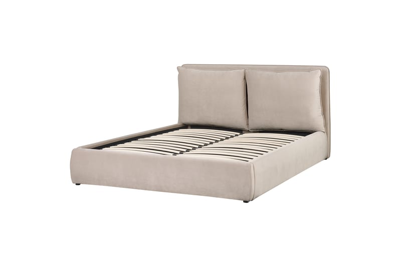 Braylon Sängram 160x200 cm - Beige - Möbler - Säng - Sängram & sängstomme