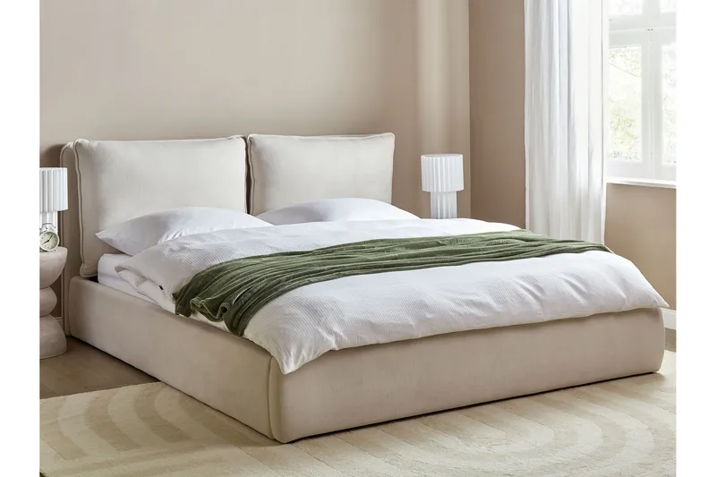 Braylon Sängram 180x200 cm - Beige - Möbler - Säng - Sängram & sängstomme