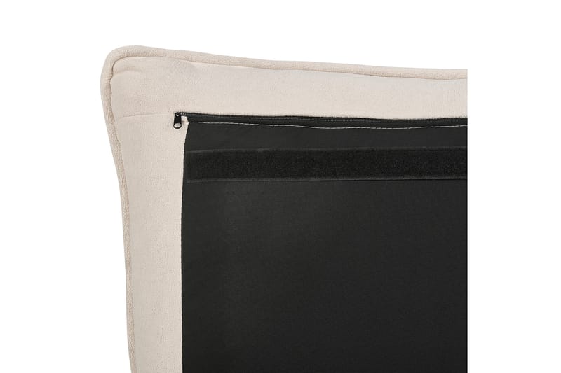 Braylon Sängram 180x200 cm i Tyg med Förvaring och Sänggavel - Beige - Möbler - Säng - Sängram & sängstomme