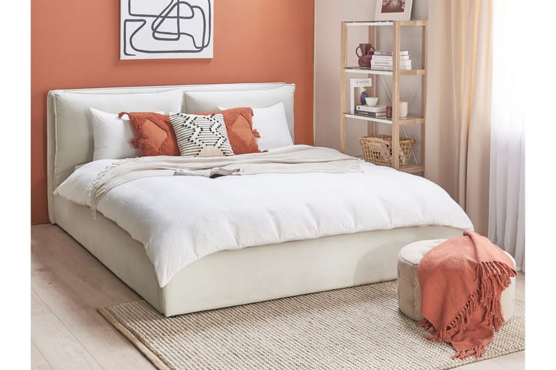 Braylon Sängram 180x200 cm - Vit - Möbler - Säng - Sängram & sängstomme