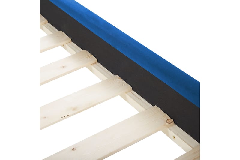 Bronson Sängram 180x200 cm - Blå/Mörkt trä - Möbler - Säng - Vattensängar