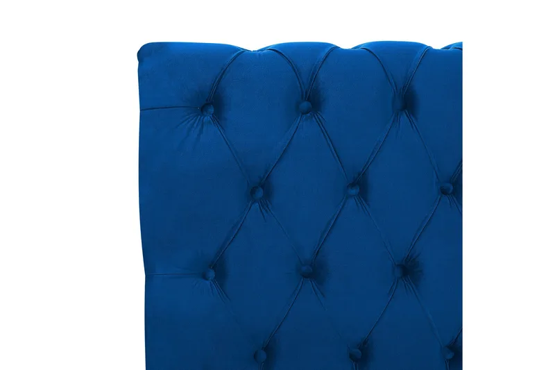 Bronson Sängram 180x200 cm - Blå/Mörkt trä - Möbler - Säng - Vattensängar