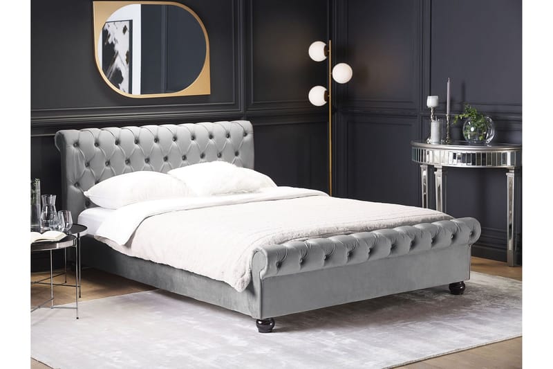 Bronson Vattensäng 180x200 cm - Grå/Svart - Möbler - Säng - Vattensängar