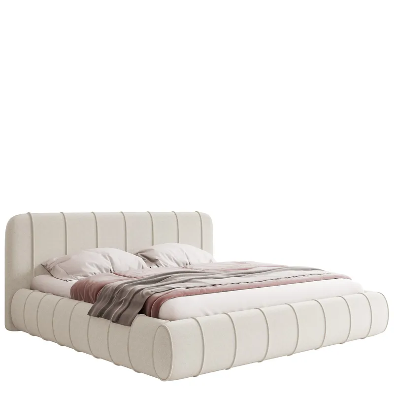 Calrosin Sängram 180x200 cm med Förvaring, Vit