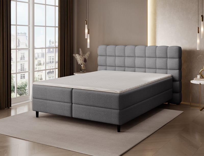Camma Sängpaket Kontinentalsäng med förvaring 140x200 cm - Calmora 05 - Möbler - Säng - Kontinentalsäng