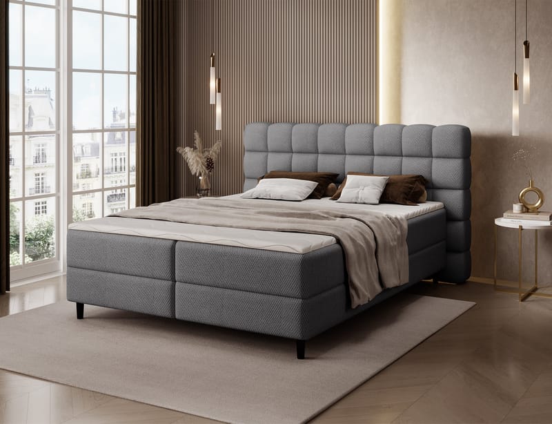 Camma Sängpaket Kontinentalsäng med förvaring 140x200 cm - Calmora 05 - Möbler - Säng - Kontinentalsäng