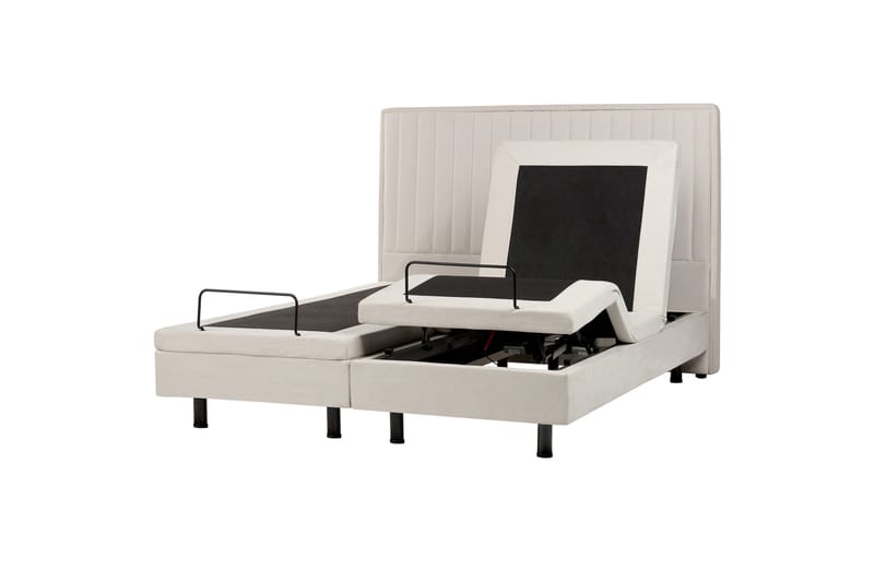 Carleigh Sängram 160x200 cm - Beige - Möbler - Säng - Komplett sängpaket