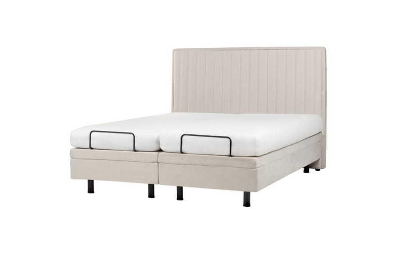 Carleigh Sängram 160x200 cm - Beige - Möbler - Säng - Komplett sängpaket