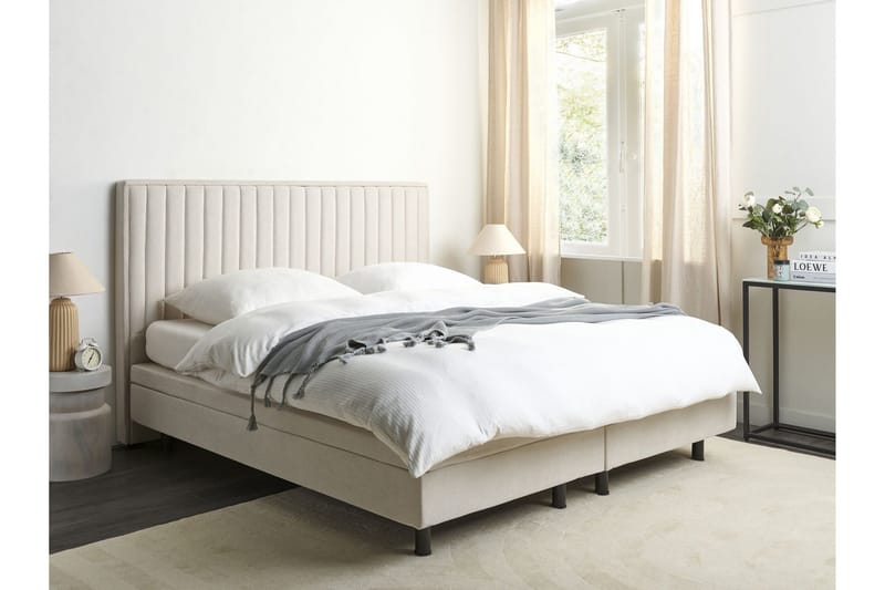Carleigh Sängram 180x200 cm - Beige - Möbler - Säng - Dubbelsäng