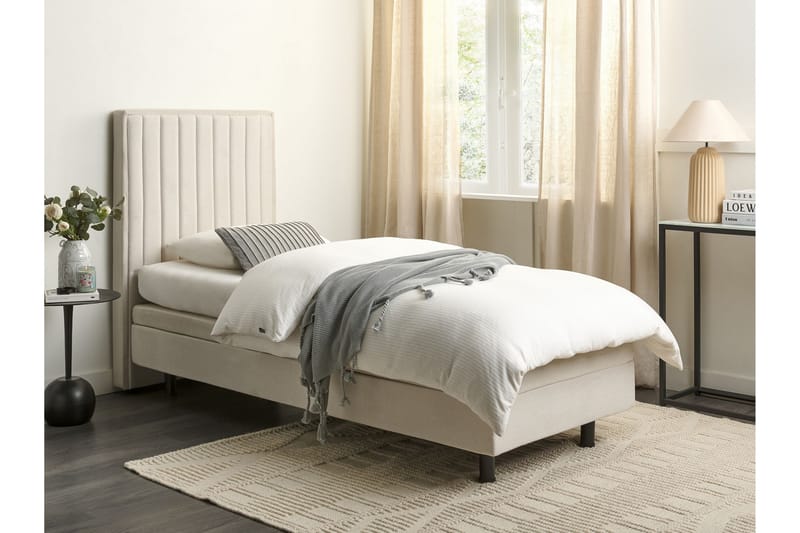Carleigh Sängram 80x200 cm - Beige - Möbler - Säng - Sängram & sängstomme