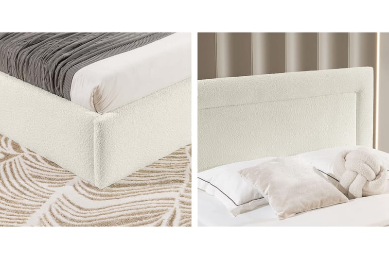 Carve Förvaringssäng - Beige - Möbler - Säng - Sängram & sängstomme