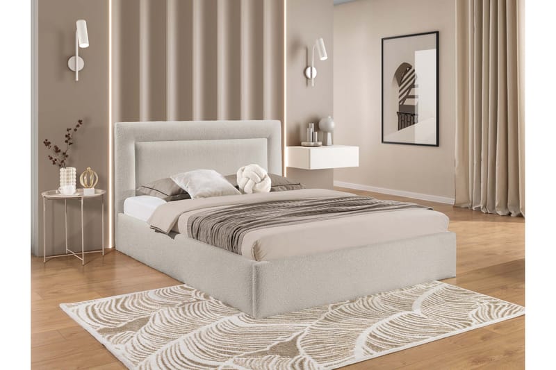 Carve Förvaringssäng - Brun - Möbler - Säng - Sängram & sängstomme