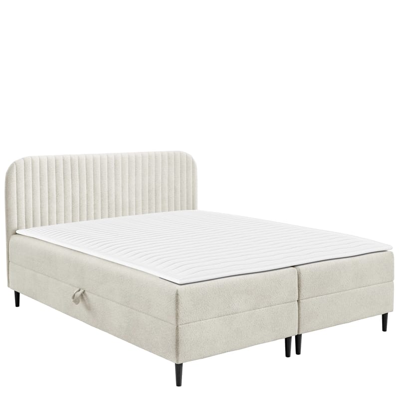 Celestine Förvaringssäng 160x200 cm - Vit - Möbler - Säng - Komplett sängpaket