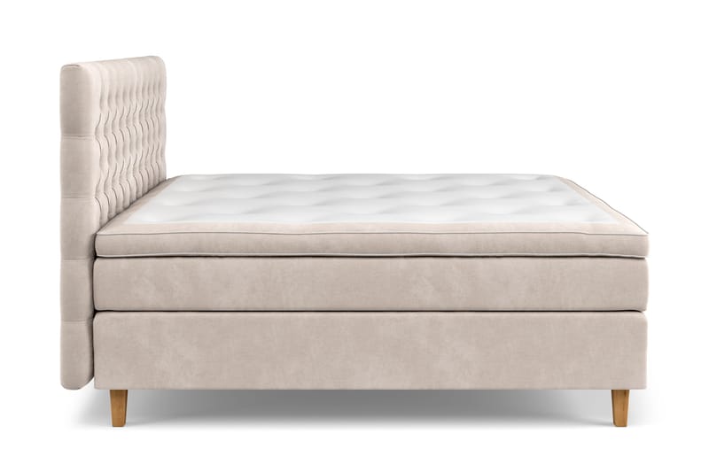 Celine Kontinentalsäng 160x200cm - Beige/Sammet - Möbler - Säng - Kontinentalsäng