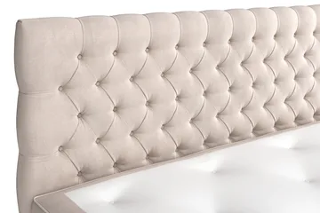 Celine Kontinentalsäng 180x200cm - Beige/Sammet - Möbler - Säng - Kontinentalsäng