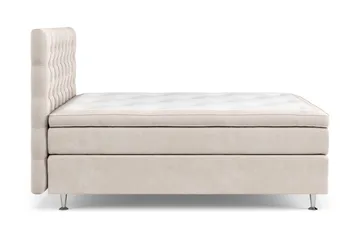 Celine Sängpaket 120x200 cm - Beige/Sammet - Möbler - Säng - Kontinentalsäng