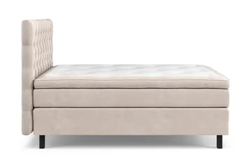 Celine Sängpaket 140x200cm - Beige/Sammet - Möbler - Säng - Kontinentalsäng