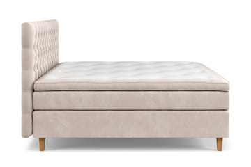 Celine Sängpaket 180x200 cm - Beige/Sammet - Möbler - Säng - Kontinentalsäng