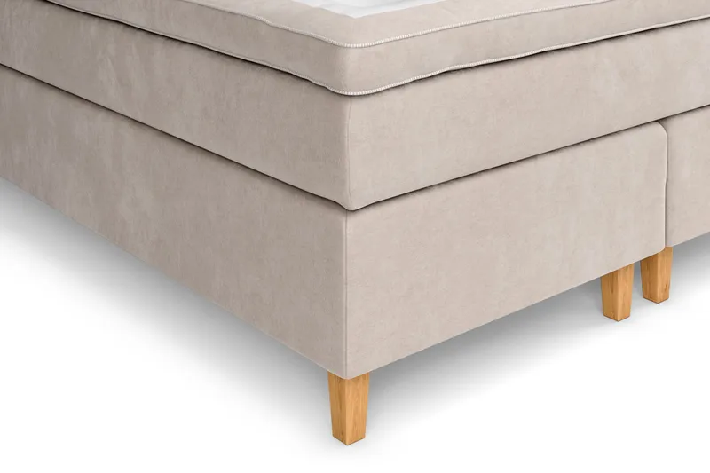 Celine Sängpaket 180x200 cm - Beige/Sammet - Möbler - Säng - Kontinentalsäng