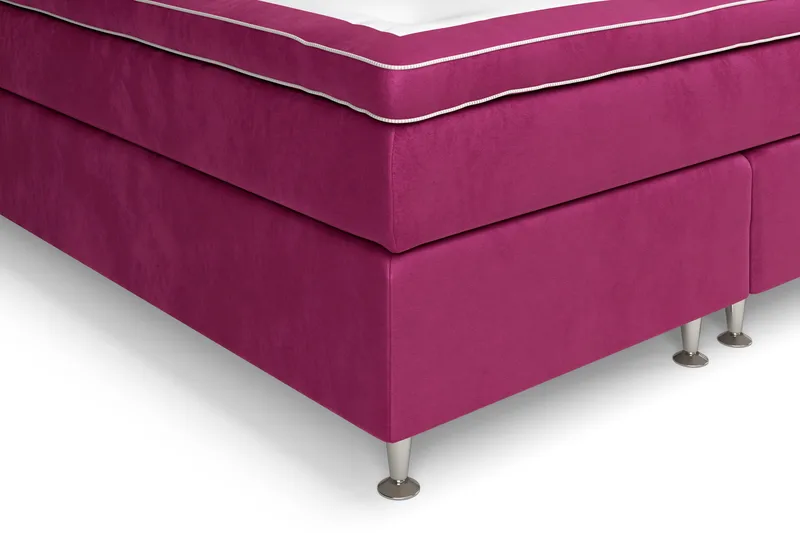 Celine Sängpaket 180x200 cm - Rosa/Sammet - Möbler - Säng - Kontinentalsäng