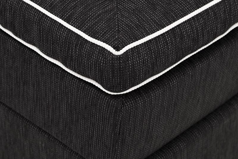 Charleston Komplett Sängpaket160x200 cm - Svart - Möbler - Säng - Komplett sängpaket