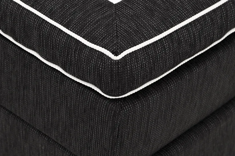Charleston Komplett Sängpaket180x200 cm - Svart - Möbler - Säng - Komplett sängpaket