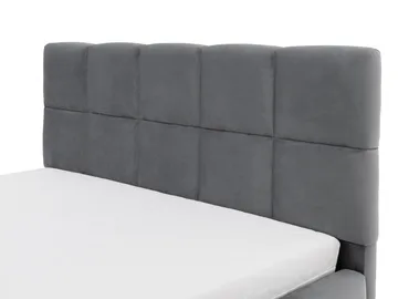 Cinerea Sängram med förvaring 140x200 cm - grå - Möbler - Säng - Sängram & sängstomme