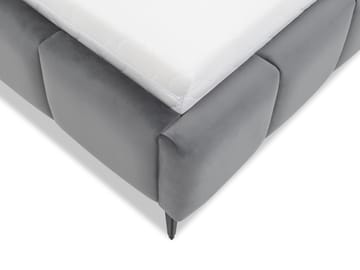Cinerea Sängram med förvaring 180x200 cm - grå - Möbler - Säng - Sängram & sängstomme
