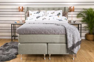 Cloud Komplett Sängpaket 140x200 - Beige - Möbler - Säng - Komplett sängpaket