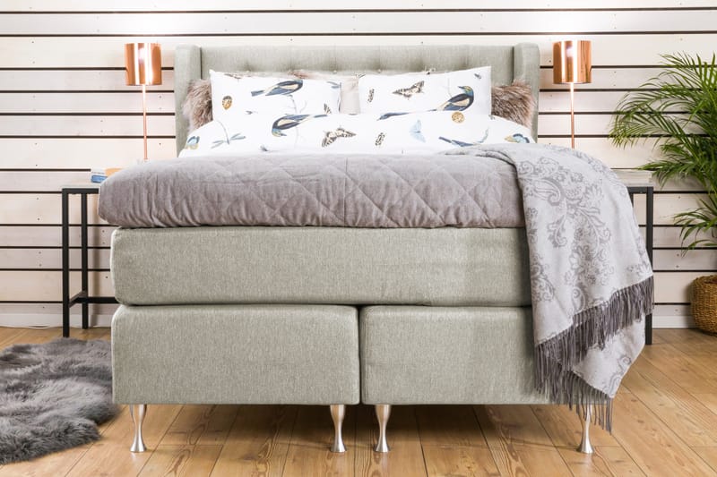 Cloud Komplett Sängpaket 140x200 - Beige - Möbler - Säng - Komplett sängpaket